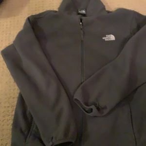 Boys zip north face jacket xl